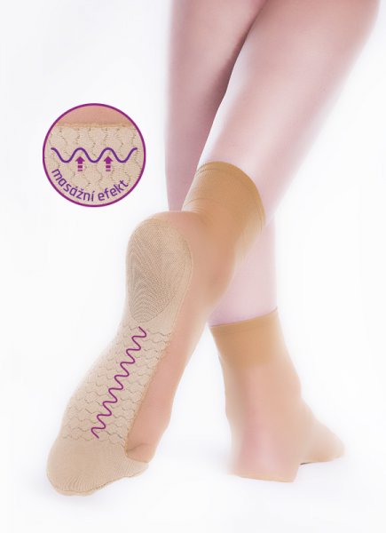Ponožky s masážním chodidlem ELA