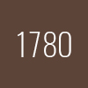 1780 - tmavě hnědá