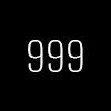 999 - černá